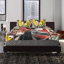 Asian funk bed set